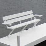 dock benches, prebuilt dock benches, residential dock benches