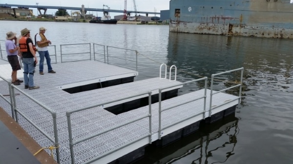 Wastewater Treatment Docks, Custom Docks, Customizable Docks
